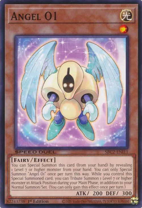 Angel O1 — Speed Duel: Battle City Finals — Yu-Gi-Oh!