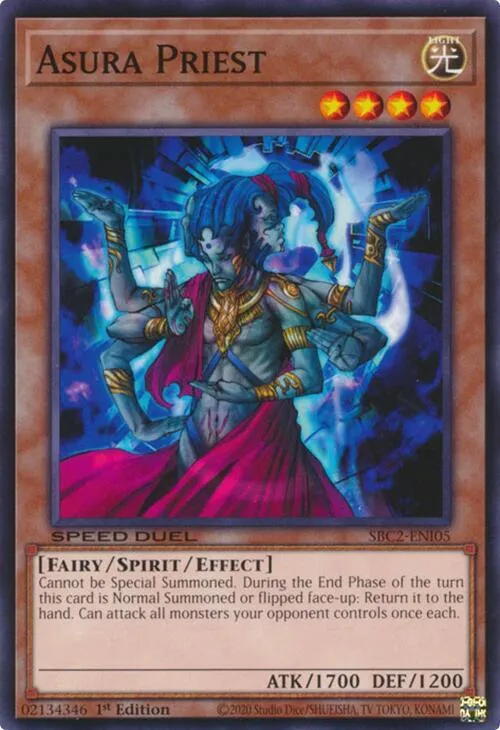 Asura Priest — Speed Duel: Battle City Finals — Yu-Gi-Oh!