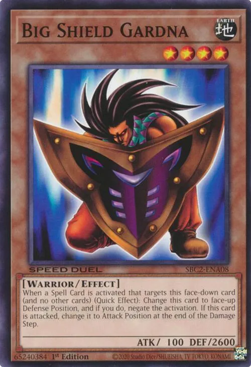 Sentinelle au Grand Bouclier — Speed Duel: Battle City Finals — Yu-Gi-Oh!