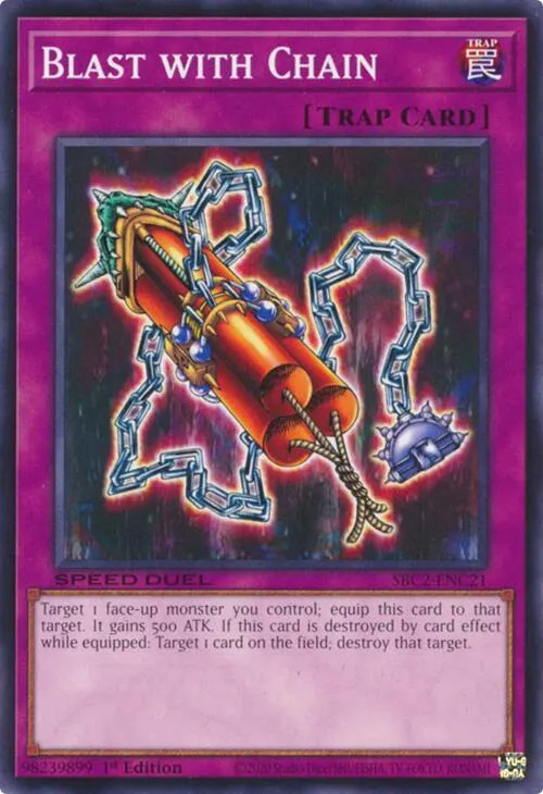 Blast with Chain — Speed Duel: Battle City Finals — Yu-Gi-Oh!