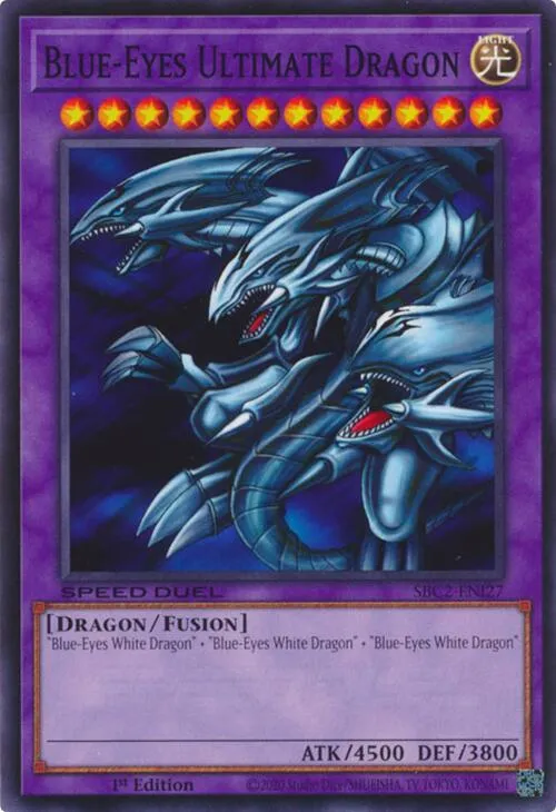 Blue-Eyes Ultimate Dragon — Speed Duel: Battle City Finals — Yu-Gi-Oh!