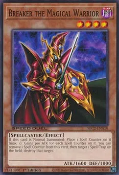 Breaker the Magical Warrior — Speed Duel: Battle City Finals — Yu-Gi-Oh!