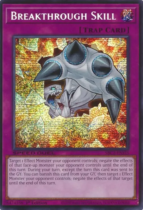 Breakthrough Skill — Speed Duel: Battle City Finals — Yu-Gi-Oh!