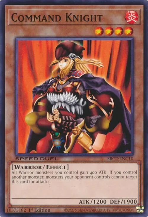 Command Knight — Speed Duel: Battle City Finals — Yu-Gi-Oh!
