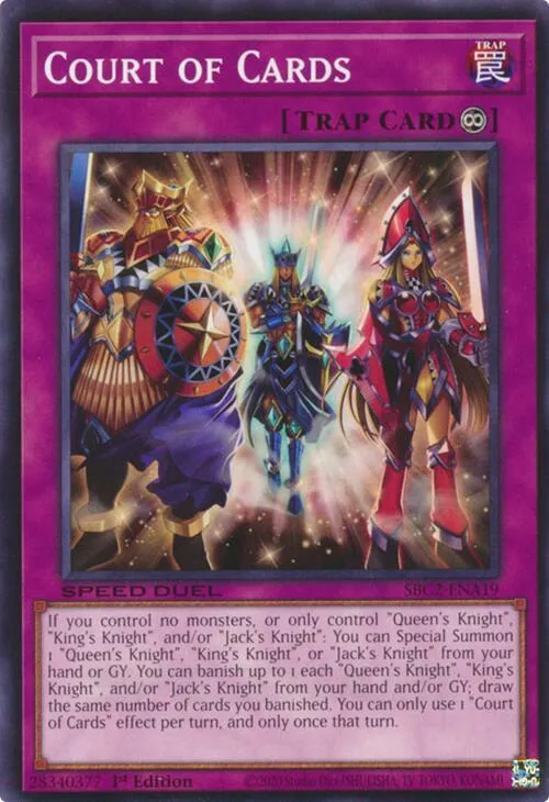 Cour des Cartes — Speed Duel: Battle City Finals — Yu-Gi-Oh!
