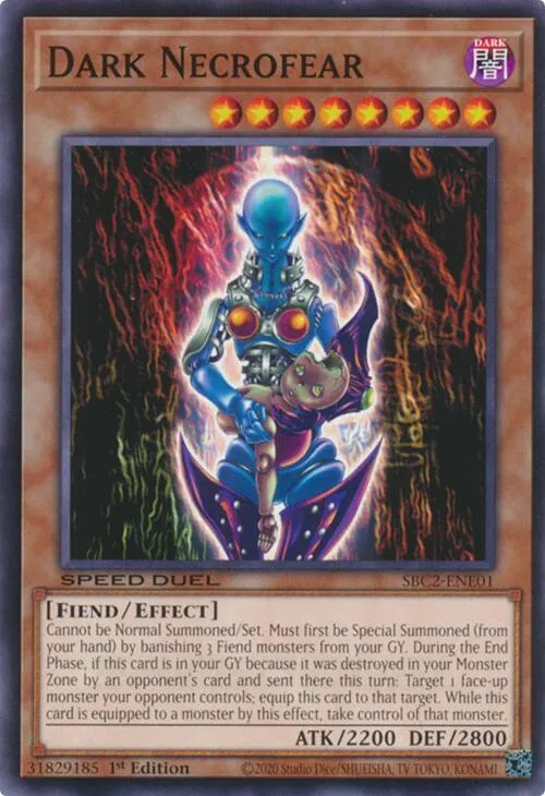 Dark Necrofear — Speed Duel: Battle City Finals — Yu-Gi-Oh!