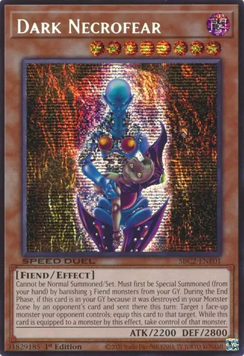 Dark Necrofear — Speed Duel: Battle City Finals — Yu-Gi-Oh!