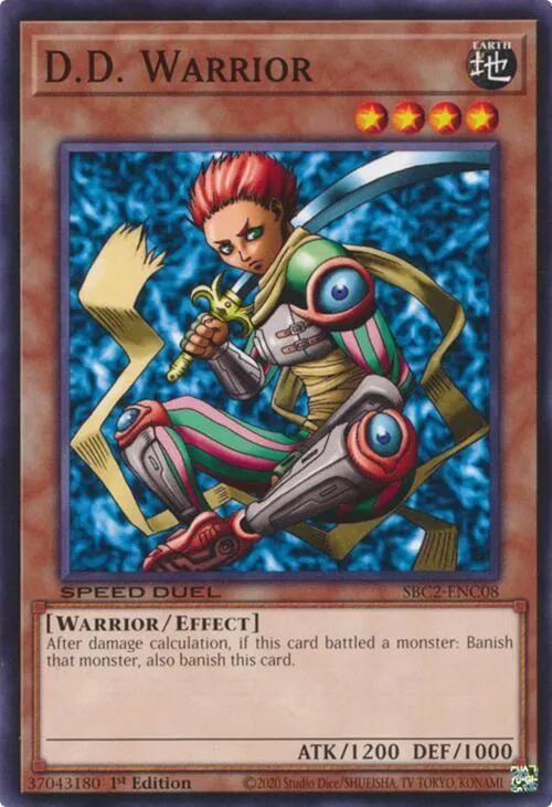 Guerrier D.D. — Speed Duel: Battle City Finals — Yu-Gi-Oh!