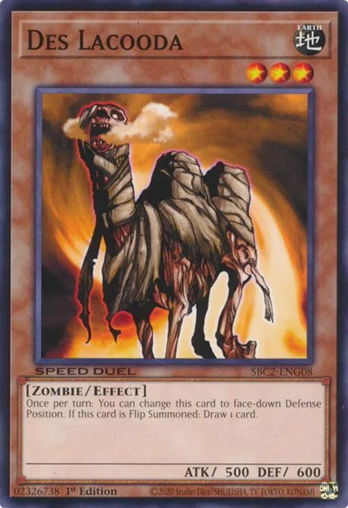 Des Lacooda — Speed Duel: Battle City Finals — Yu-Gi-Oh!