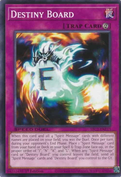 Destiny Board — Speed Duel: Battle City Finals — Yu-Gi-Oh!
