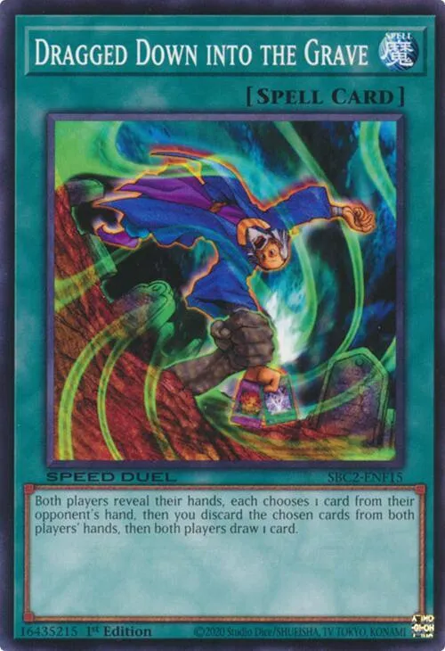Dragged Down into the Grave — Speed Duel: Battle City Finals — Yu-Gi-Oh!
