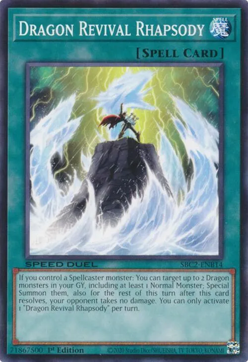 Rhapsodie de la Résurrection du Dragon — Speed Duel: Battle City Finals — Yu-Gi-Oh!
