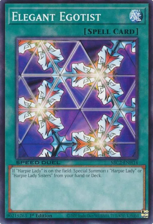 Égotiste Élégant — Speed Duel: Battle City Finals — Yu-Gi-Oh!