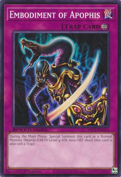 Embodiment of Apophis — Speed Duel: Battle City Finals — Yu-Gi-Oh!