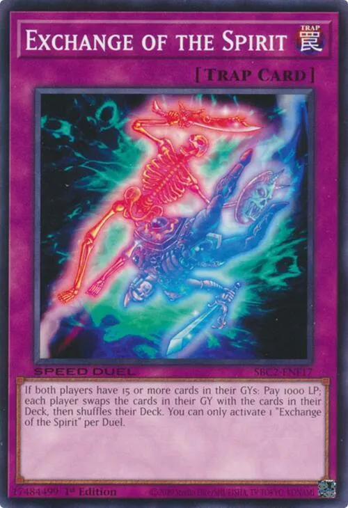 Exchange of the Spirit — Speed Duel: Battle City Finals — Yu-Gi-Oh!