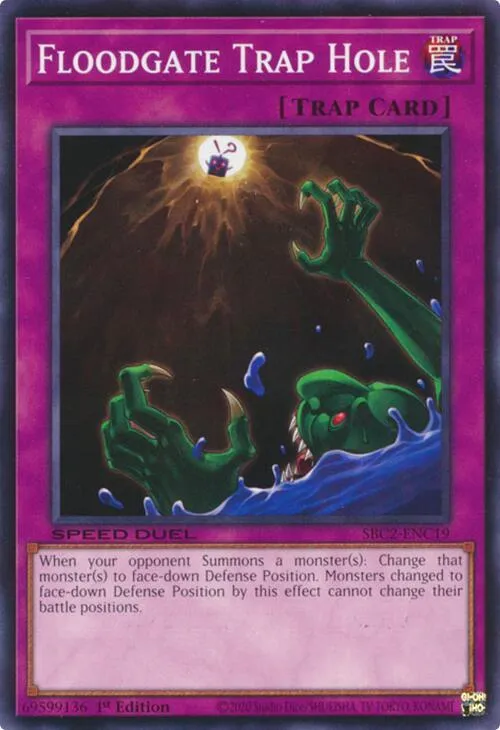 Floodgate Trap Hole — Speed Duel: Battle City Finals — Yu-Gi-Oh!