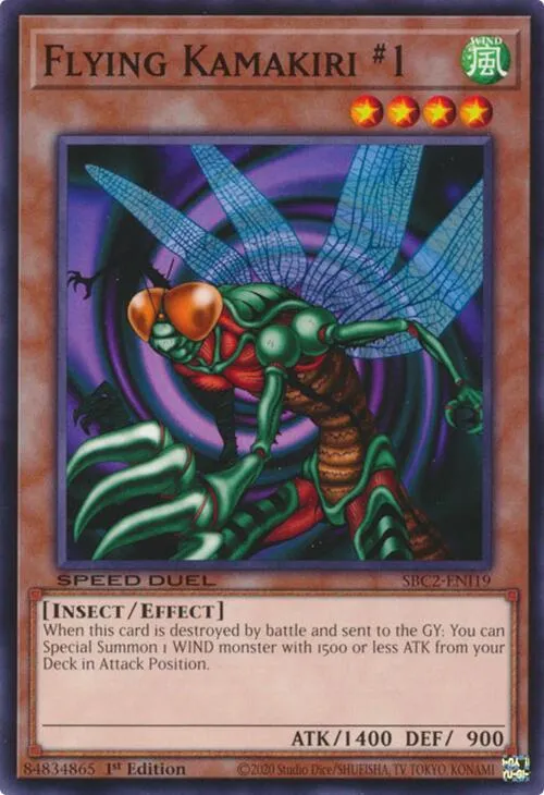 Kamakiri Volant N°1 — Speed Duel: Battle City Finals — Yu-Gi-Oh!