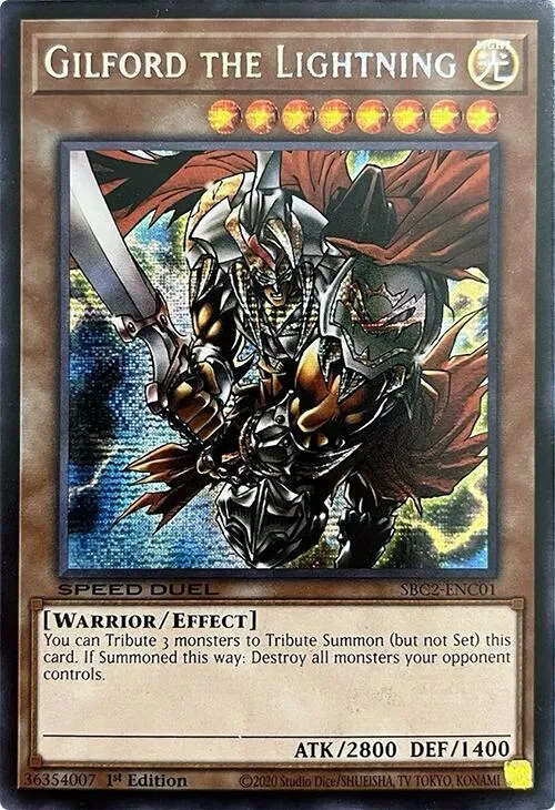 Gilford the Lightning — Speed Duel: Battle City Finals — Yu-Gi-Oh!
