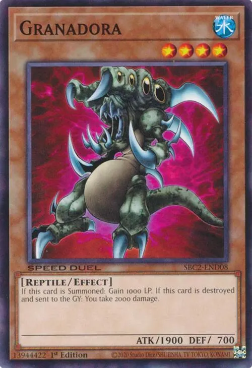 Granadora — Speed Duel: Battle City Finals — Yu-Gi-Oh!