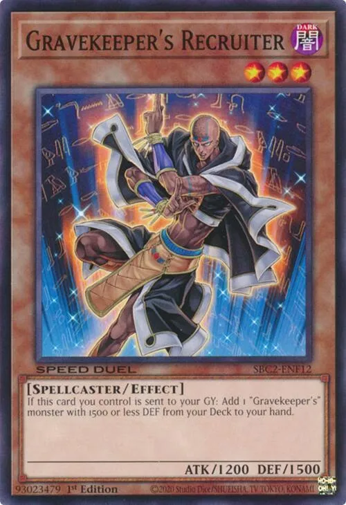 Recruteur des Protecteurs du Tombeau — Speed Duel: Battle City Finals — Yu-Gi-Oh!