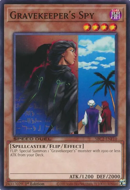 Gravekeeper's Spy — Speed Duel: Battle City Finals — Yu-Gi-Oh!
