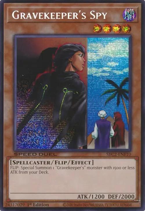 Gravekeeper's Spy — Speed Duel: Battle City Finals — Yu-Gi-Oh!