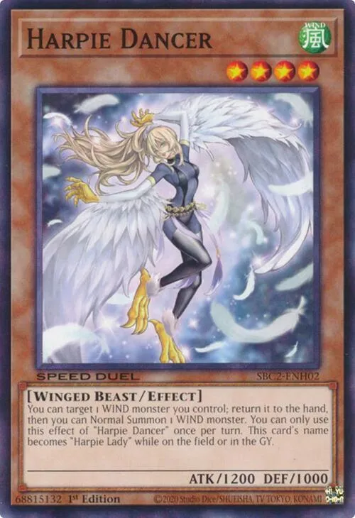 Danseuse Harpie — Speed Duel: Battle City Finals — Yu-Gi-Oh!