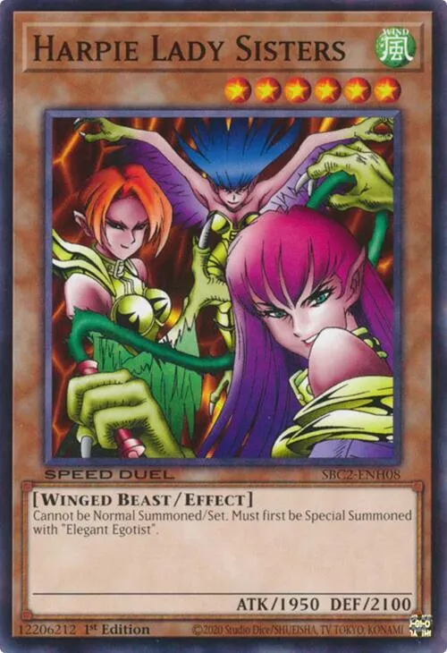 Sœurs de Harpie — Speed Duel: Battle City Finals — Yu-Gi-Oh!