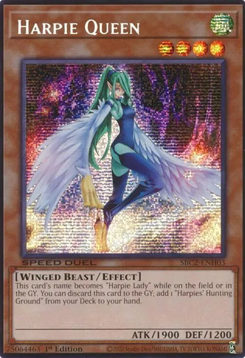 Harpie Queen — Speed Duel: Battle City Finals — Yu-Gi-Oh!