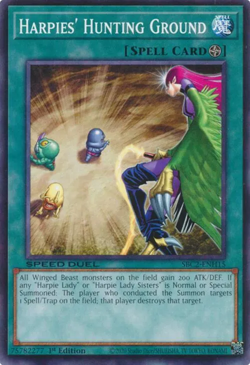 Harpies' Hunting Ground — Speed Duel: Battle City Finals — Yu-Gi-Oh!