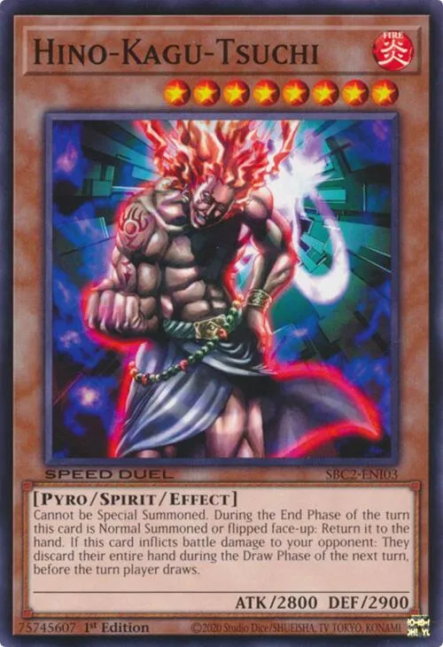 Hino-Kagu-Tsuchi — Speed Duel: Battle City Finals — Yu-Gi-Oh!