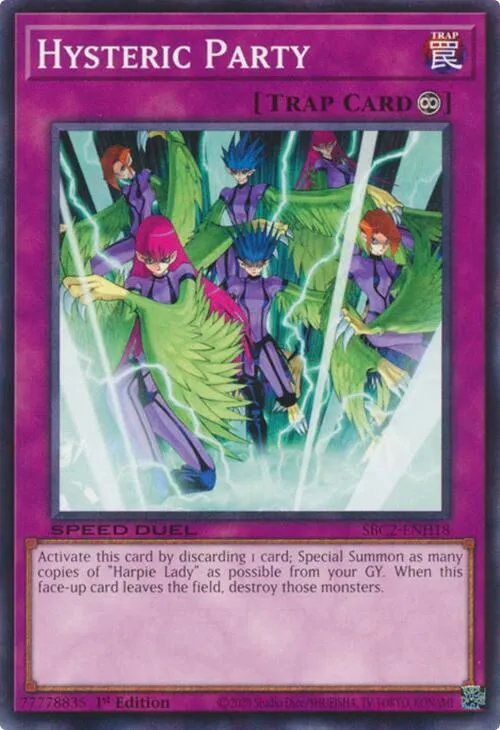 Clique Hystérique — Speed Duel: Battle City Finals — Yu-Gi-Oh!