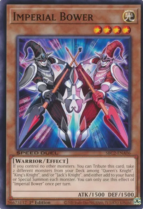 Imperial Bower — Speed Duel: Battle City Finals — Yu-Gi-Oh!