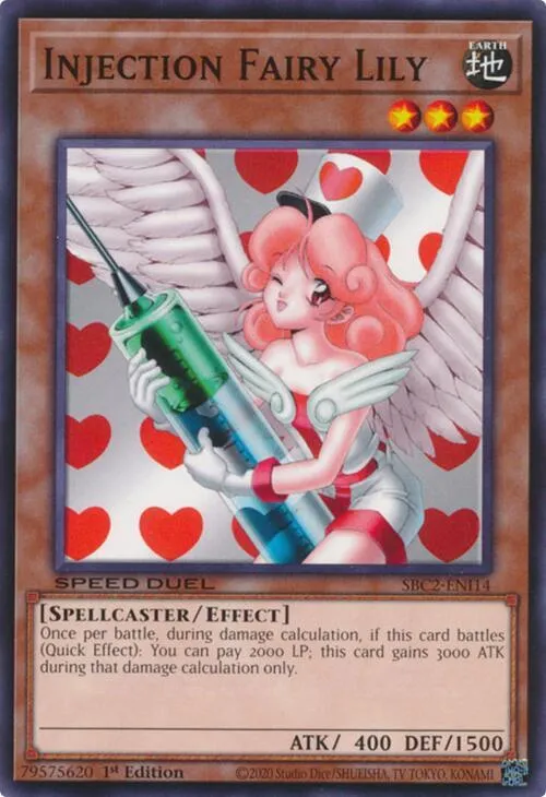 Injection Fairy Lily — Speed Duel: Battle City Finals — Yu-Gi-Oh!