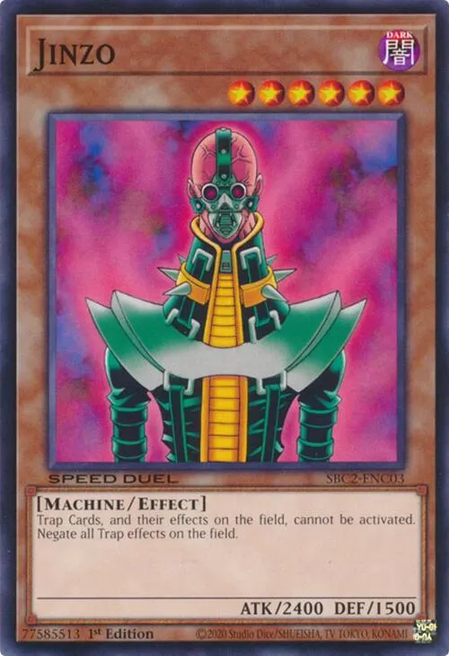 Jinzo — Speed Duel: Battle City Finals — Yu-Gi-Oh!