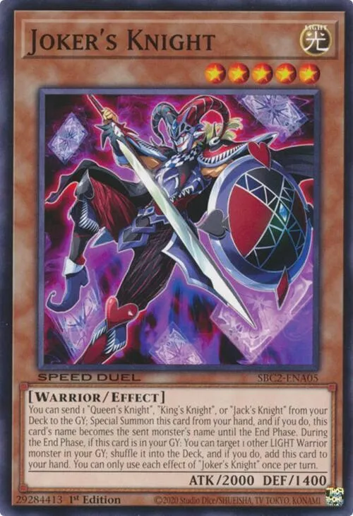 Joker's Knight — Speed Duel: Battle City Finals — Yu-Gi-Oh!