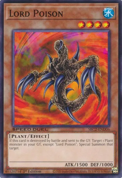 Seigneur Poison — Speed Duel: Battle City Finals — Yu-Gi-Oh!