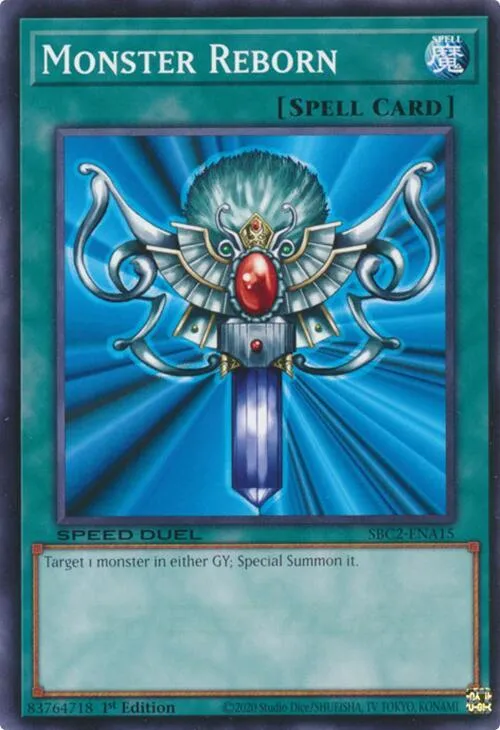 Monster Reborn — Speed Duel: Battle City Finals — Yu-Gi-Oh!