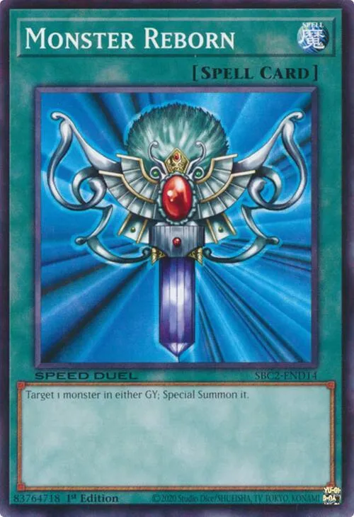 Monster Reborn — Speed Duel: Battle City Finals — Yu-Gi-Oh!