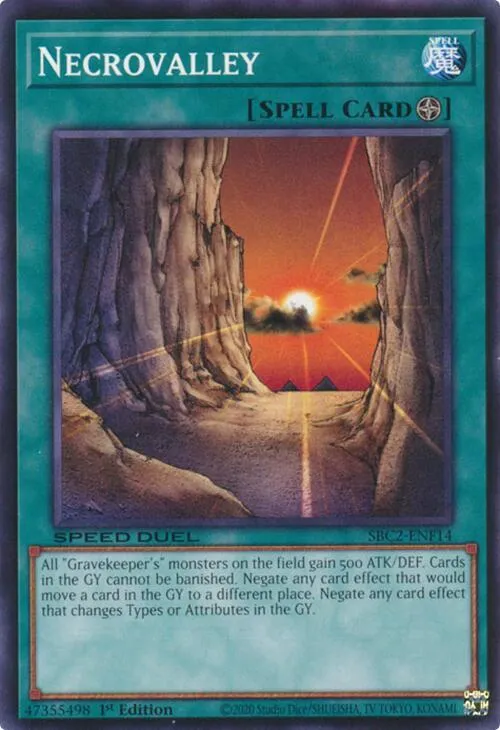 Necrovalley — Speed Duel: Battle City Finals — Yu-Gi-Oh!