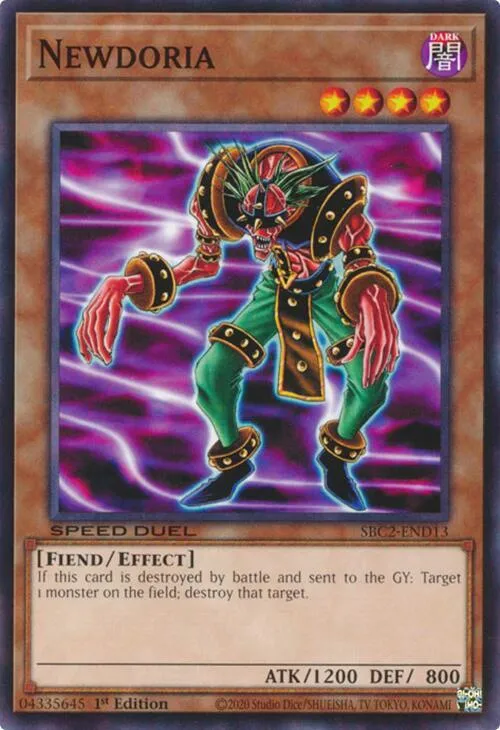 Newdoria — Speed Duel: Battle City Finals — Yu-Gi-Oh!