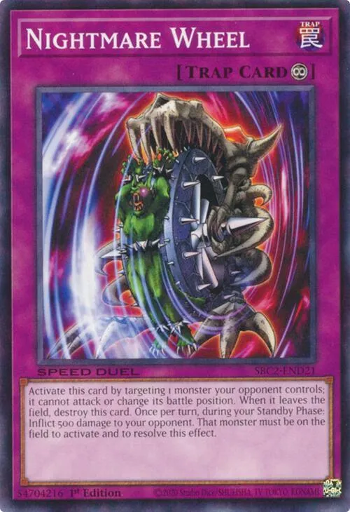 Nightmare Wheel — Speed Duel: Battle City Finals — Yu-Gi-Oh!