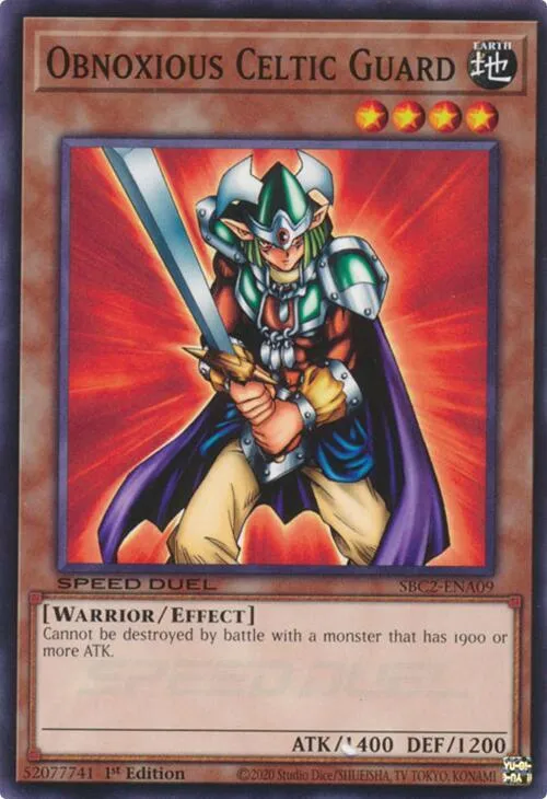 Guardien Celtique Recyclé — Speed Duel: Battle City Finals — Yu-Gi-Oh!