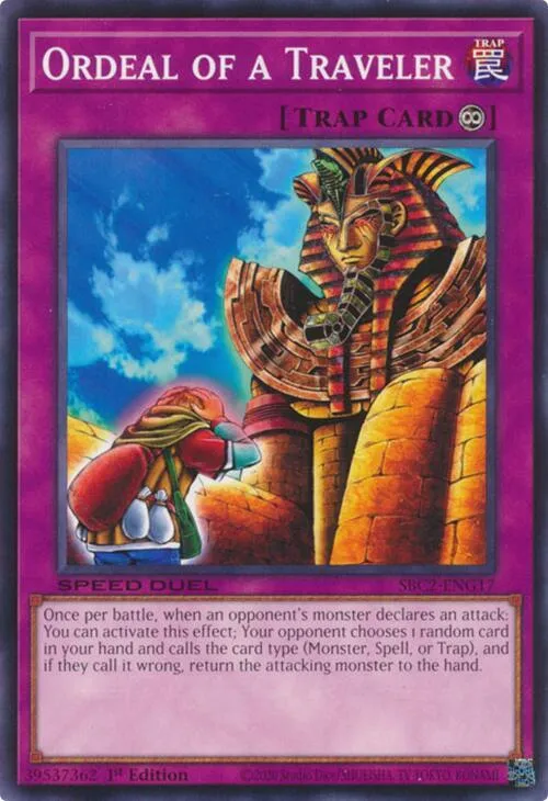 Ordeal of a Traveler — Speed Duel: Battle City Finals — Yu-Gi-Oh!