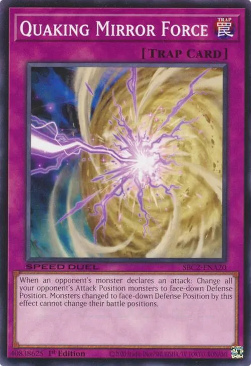 Quaking Mirror Force — Speed Duel: Battle City Finals — Yu-Gi-Oh!