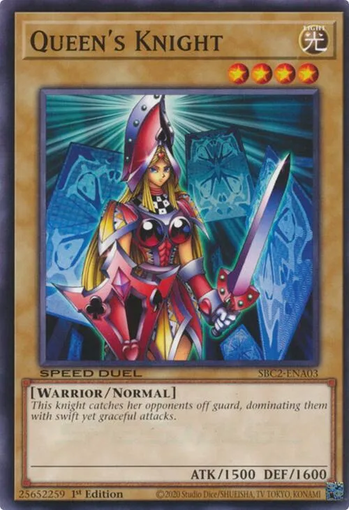 Queen's Knight — Speed Duel: Battle City Finals — Yu-Gi-Oh!