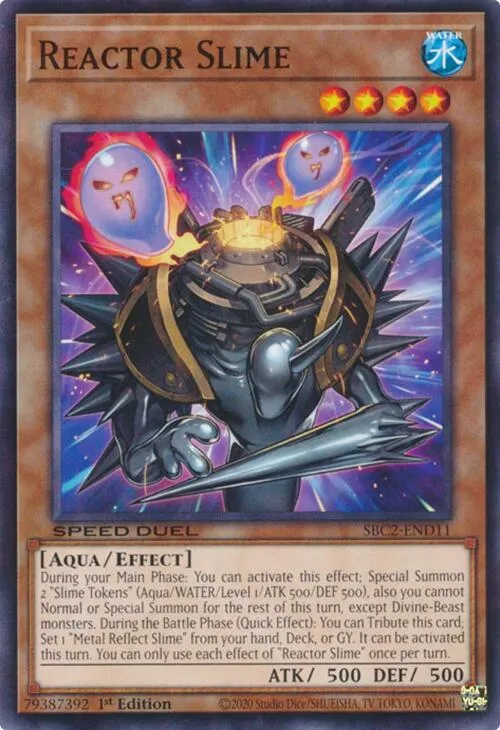 Réacteur Slime — Speed Duel: Battle City Finals — Yu-Gi-Oh!