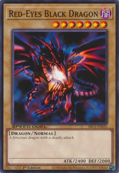 Red-Eyes Black Dragon — Speed Duel: Battle City Finals — Yu-Gi-Oh!