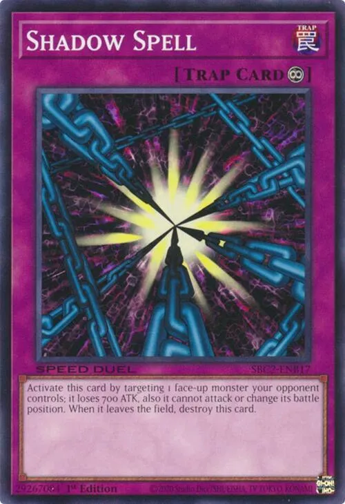 Shadow Spell — Speed Duel: Battle City Finals — Yu-Gi-Oh!