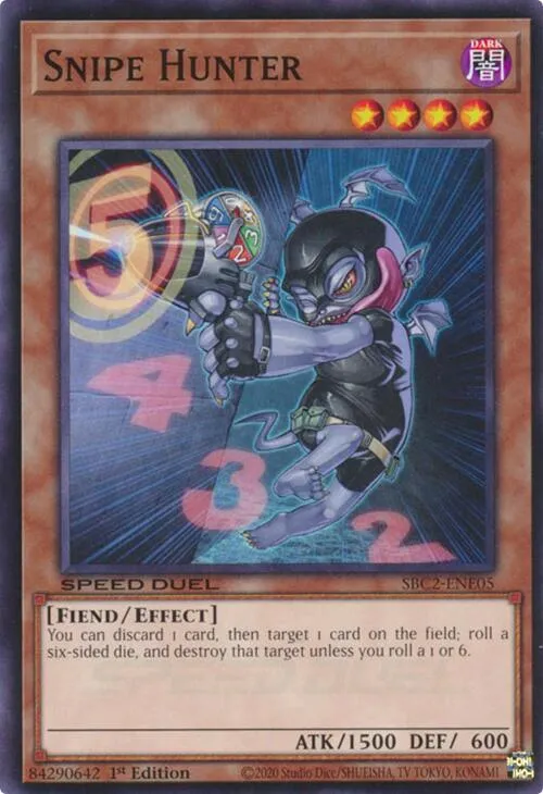 Snipe Hunter — Speed Duel: Battle City Finals — Yu-Gi-Oh!